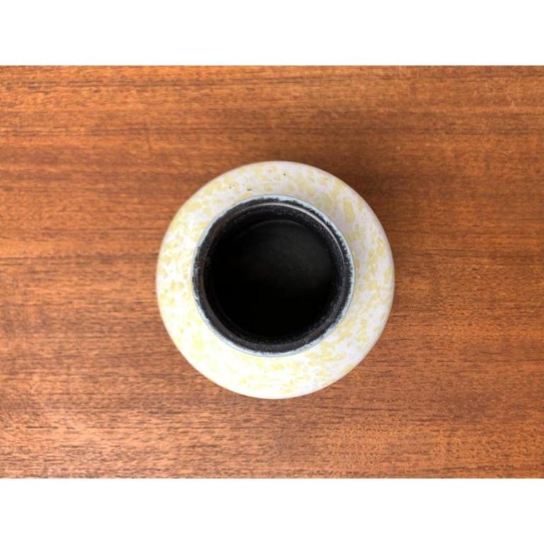 20th Century Mid-Century Eastern German GDR Pottery Vase from Strehla Keramik, 1960s For Sale