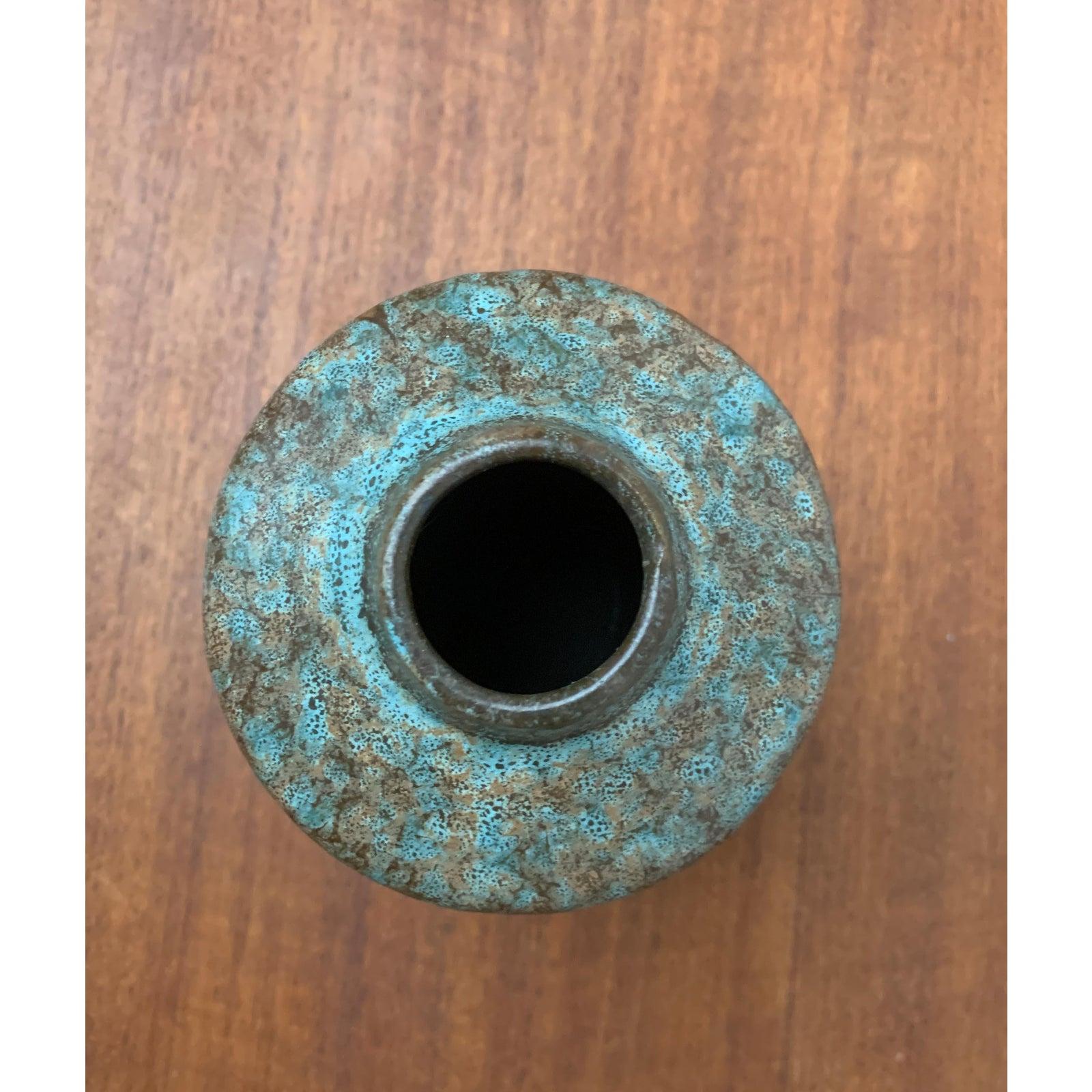 Vaso in ceramica della DDR orientale di metà secolo di Strehla Keramik, anni '60 in vendita 1