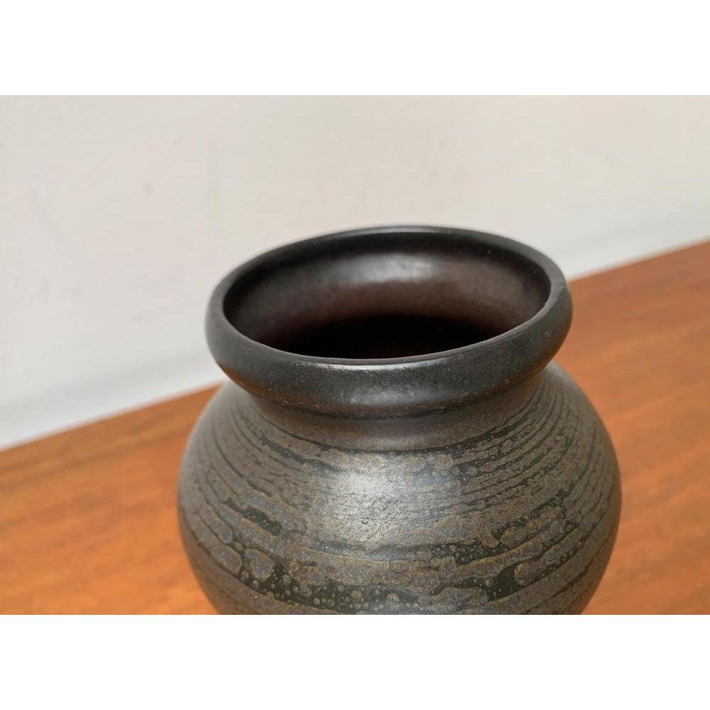 Vaso in ceramica della DDR orientale di metà secolo di Strehla Keramik, anni '60 in vendita 2