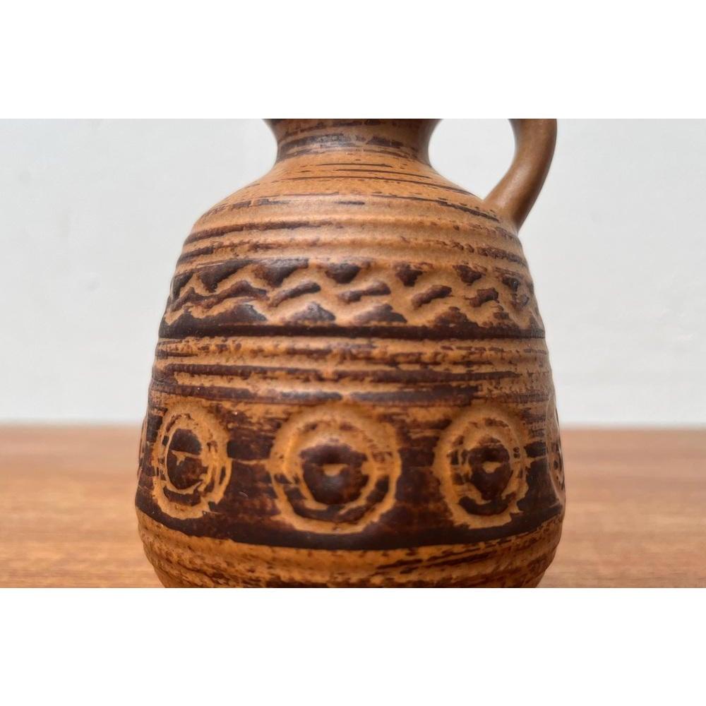 Vaso in ceramica della DDR orientale di metà secolo di Strehla Keramik, anni '60 in vendita 2