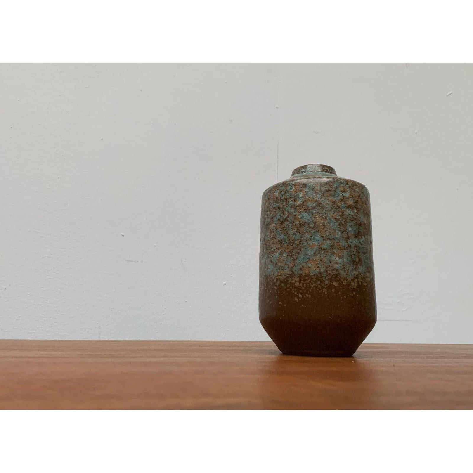 Vaso in ceramica della DDR orientale di metà secolo di Strehla Keramik, anni '60 in vendita 2