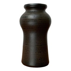 Mid-Century Eastern German GDR Pottery Vase from Strehla Keramik, 1960s