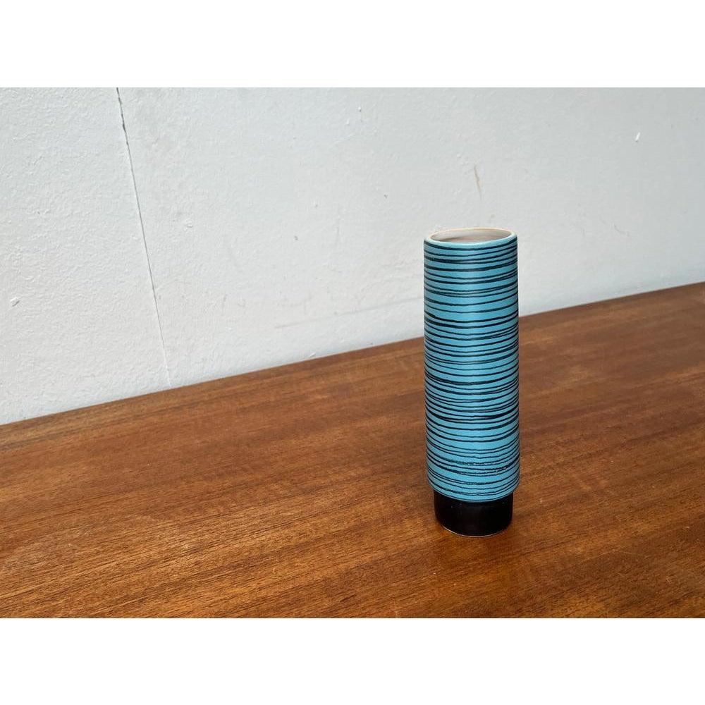 Vaso in ceramica della DDR orientale di metà secolo di Strehla Keramik in vendita 3