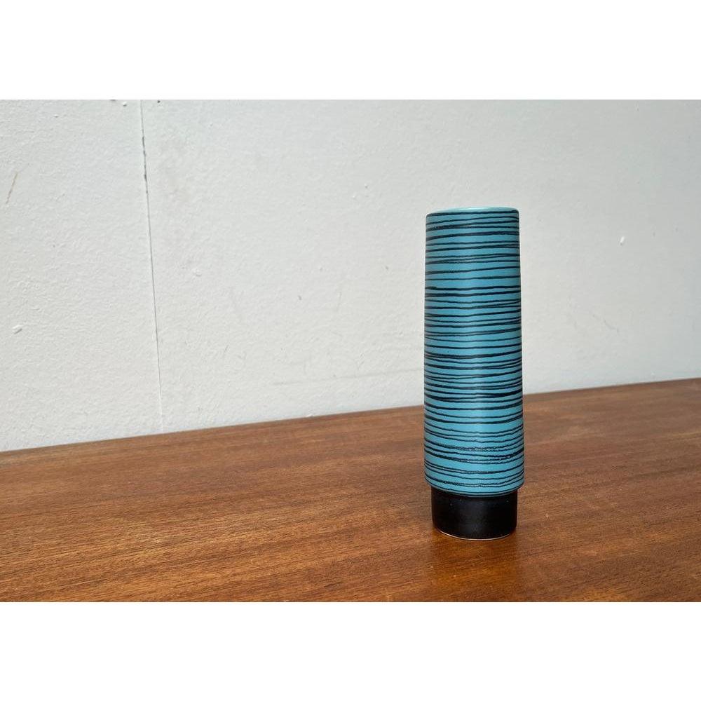 Vaso in ceramica della DDR orientale di metà secolo di Strehla Keramik in vendita 5