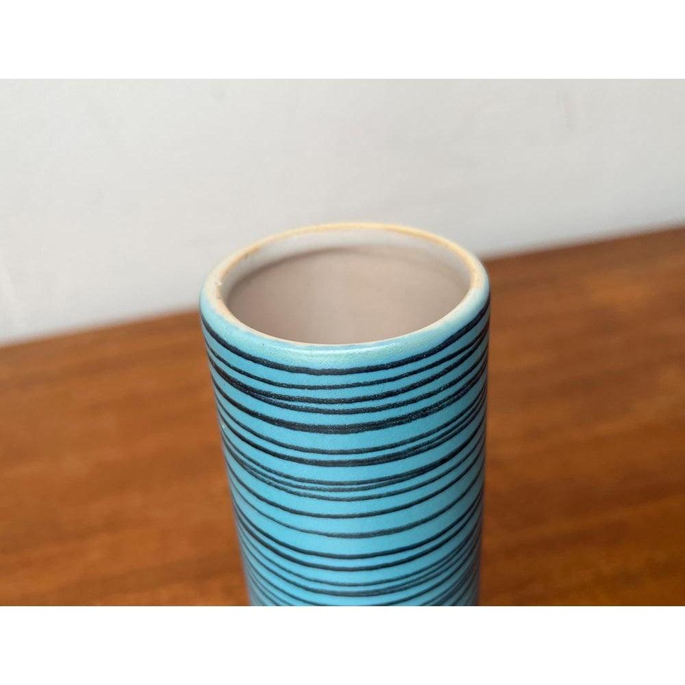Vaso in ceramica della DDR orientale di metà secolo di Strehla Keramik In condizioni ottime in vendita a Hamburg, DE