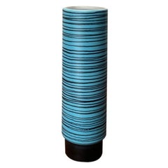 Vaso in ceramica della DDR orientale di metà secolo di Strehla Keramik