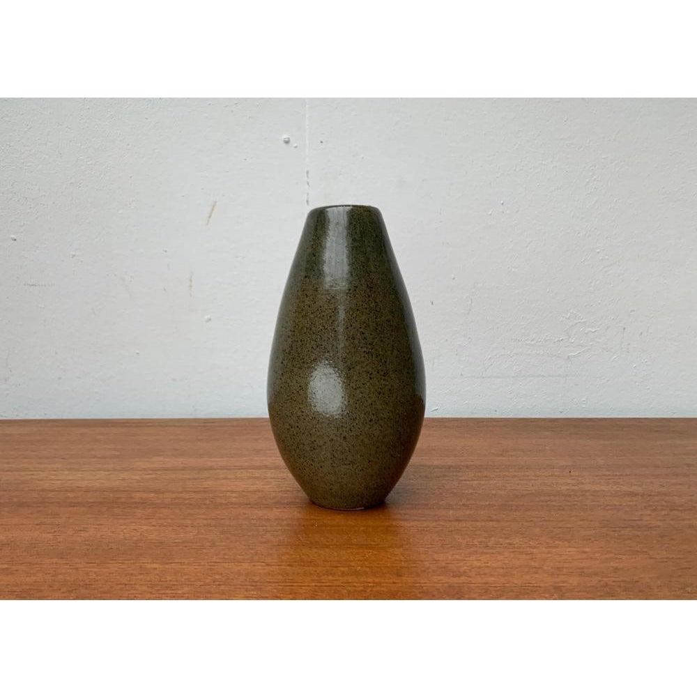 Vaso in ceramica della DDR orientale di metà secolo di VEB Coswig Keramik, anni '60 in vendita 3