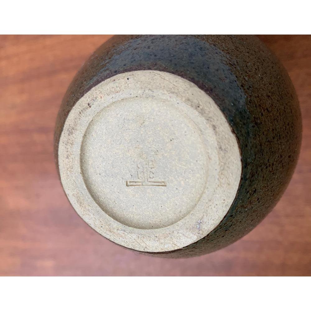 Vaso in ceramica della DDR orientale di metà secolo di VEB Coswig Keramik, anni '60 in vendita 4