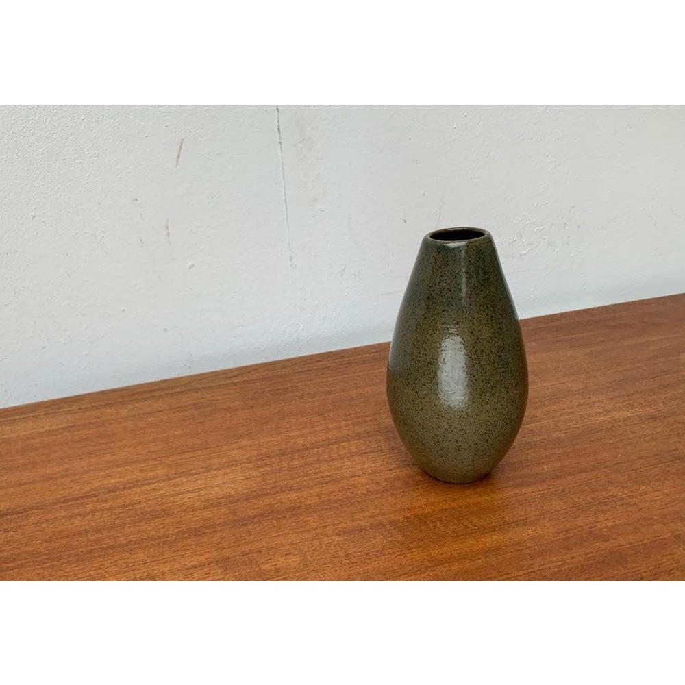 Mid-Century moderno Vaso in ceramica della DDR orientale di metà secolo di VEB Coswig Keramik, anni '60 in vendita