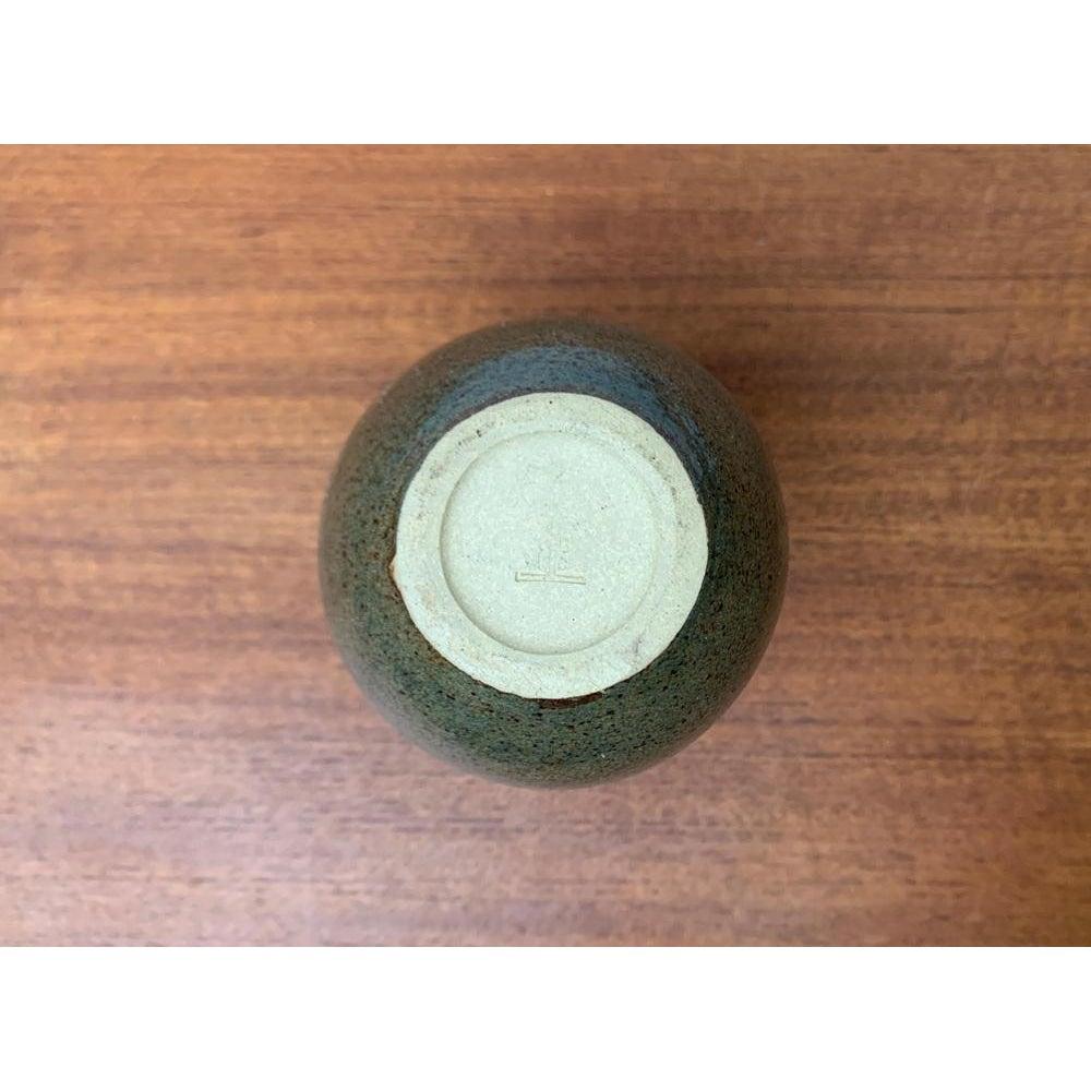 Vaso in ceramica della DDR orientale di metà secolo di VEB Coswig Keramik, anni '60 in vendita 1