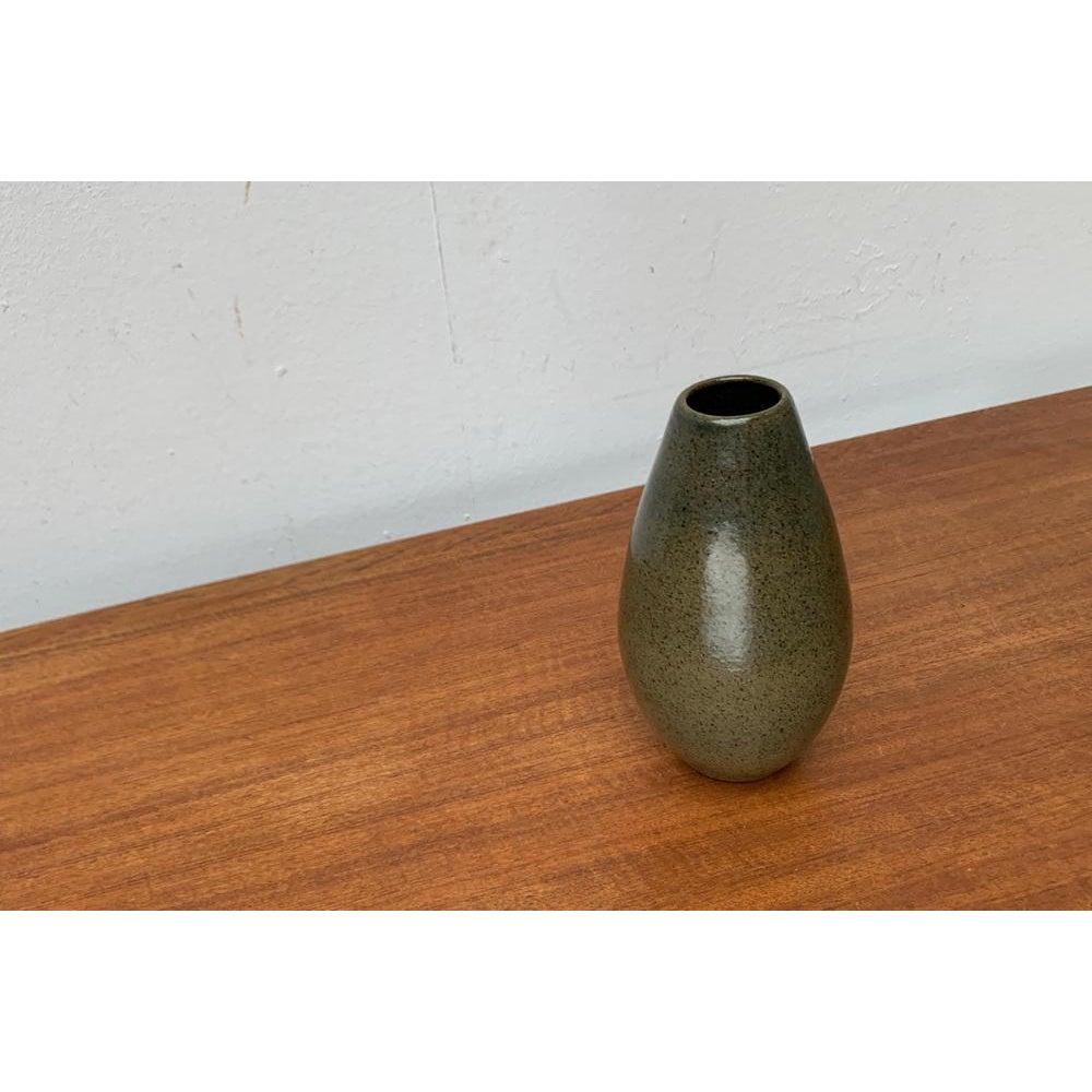 Vaso in ceramica della DDR orientale di metà secolo di VEB Coswig Keramik, anni '60 in vendita 2