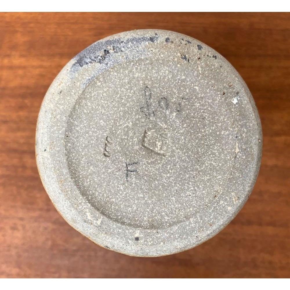 Vaso in ceramica della DDR orientale di metà secolo di VEB Keramik Waldenburg, anni '60 in vendita 3