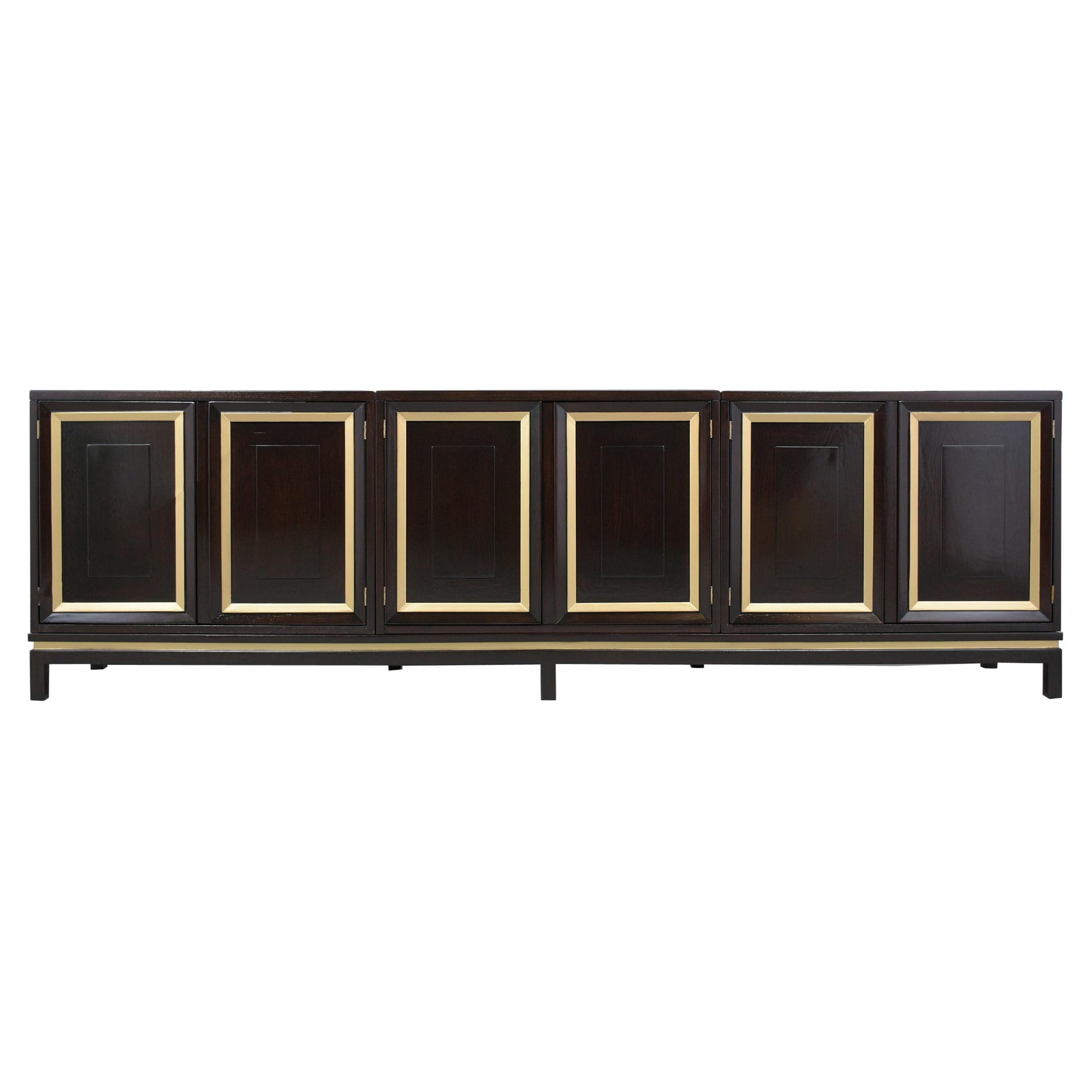 Mid-Century Modern Ebonized Credenza