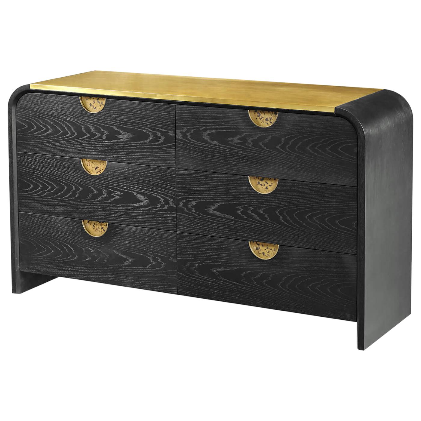 Midcentury Ebonized Dresser