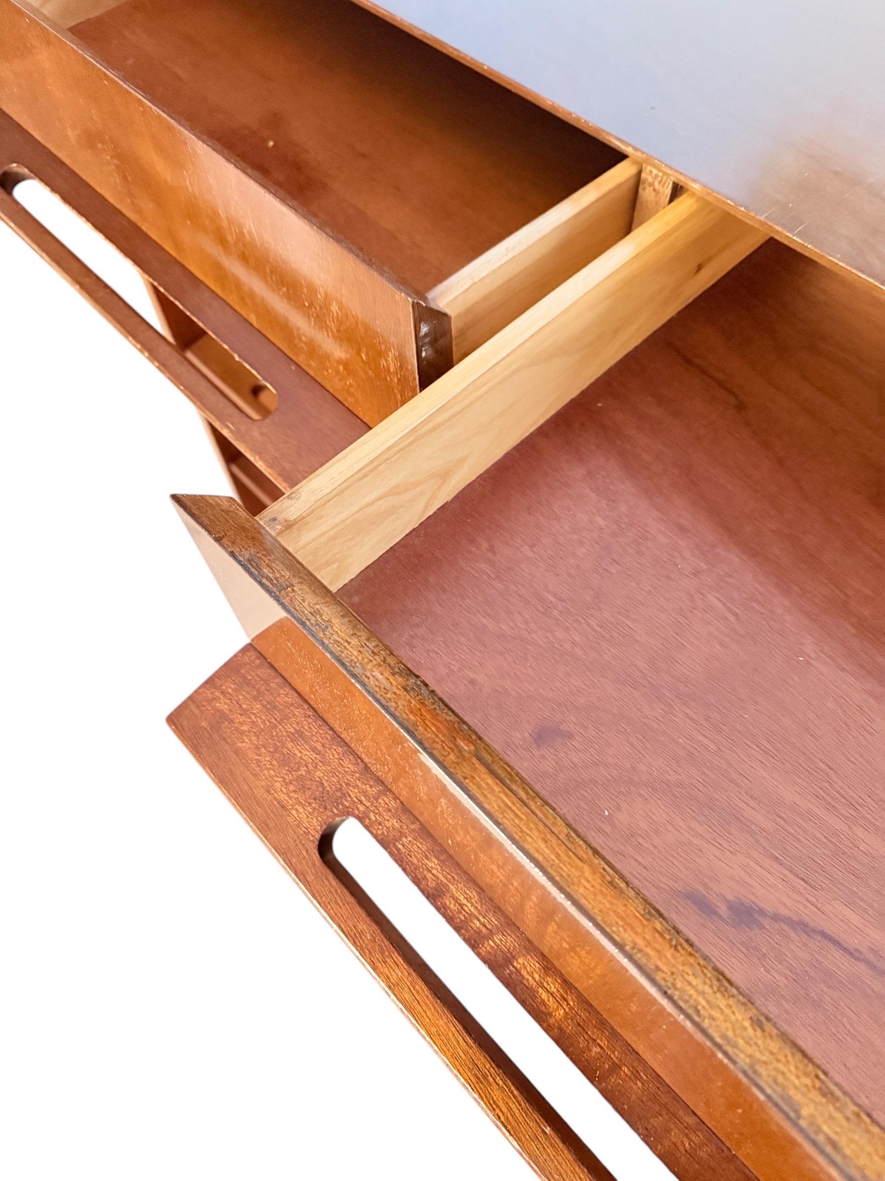 Mid-century Edmond J Spence Walnut Dresser For Sale 3