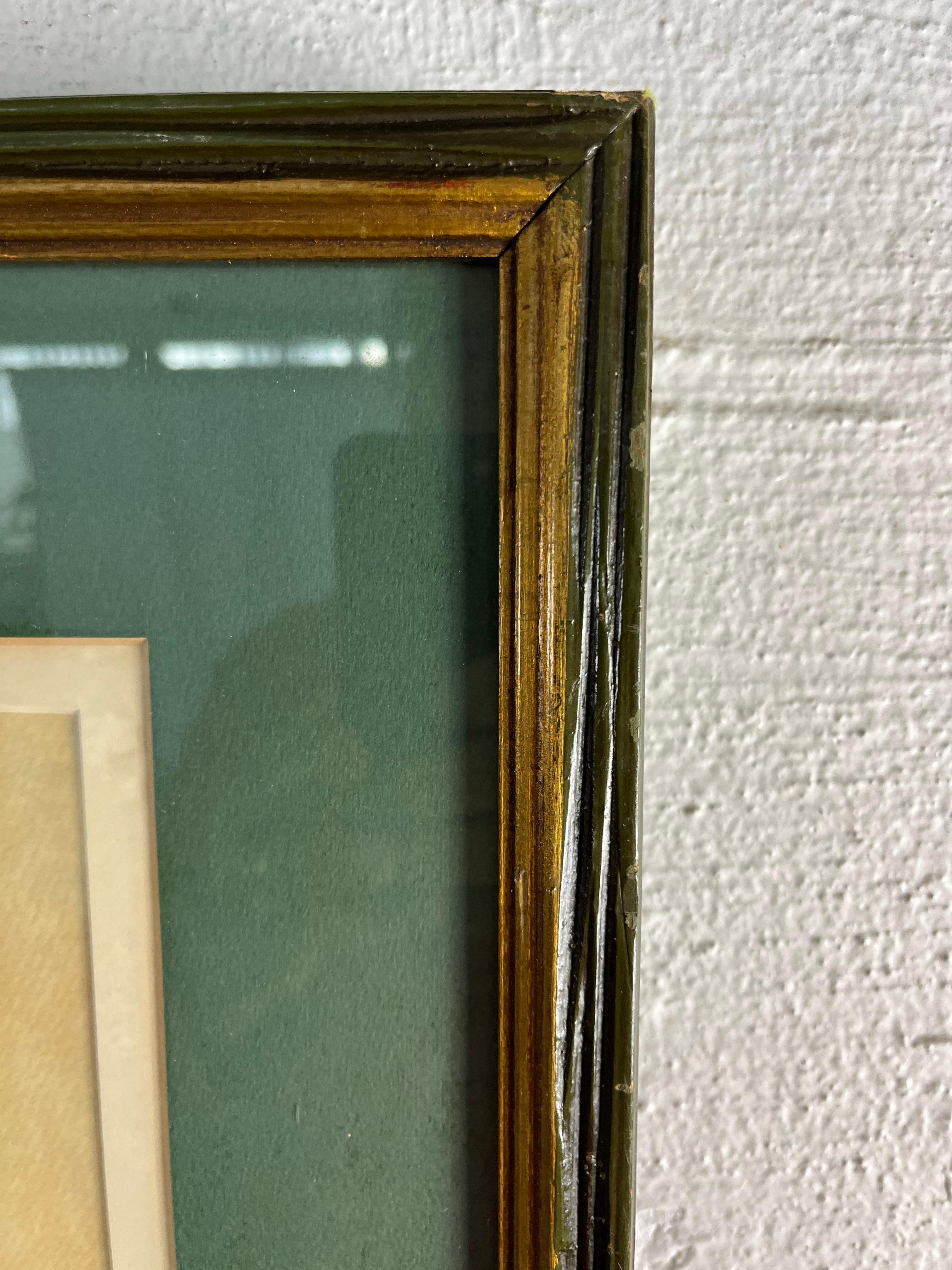 Mitte des Jahrhunderts Edna Gass Harlekin Jester Gemälde Drama Major im Angebot 2