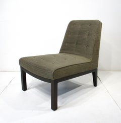 Chaise pantoufle Dunbar du milieu du siècle dernier par Edward Wormley