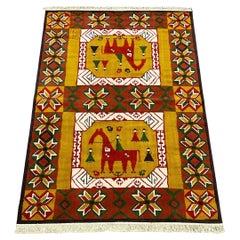 Mid-Century Ege Rya Danish Modern Wool Rug, New Old Stock, Heritage Line