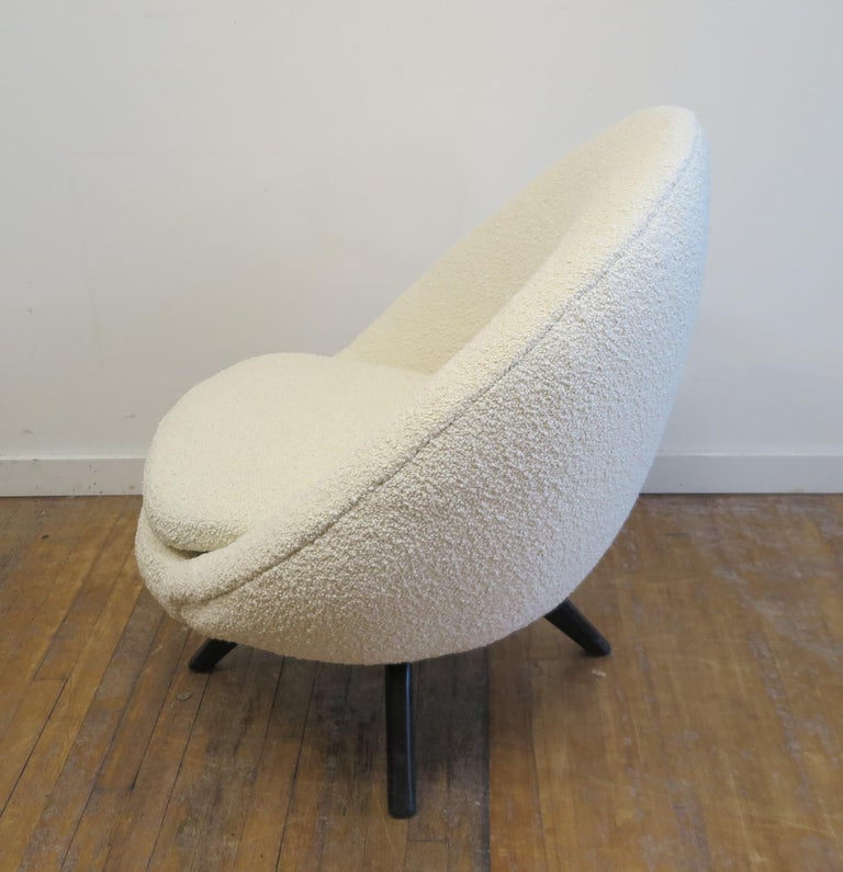 Mid Century Egg Chair Swivel at 1stDibs