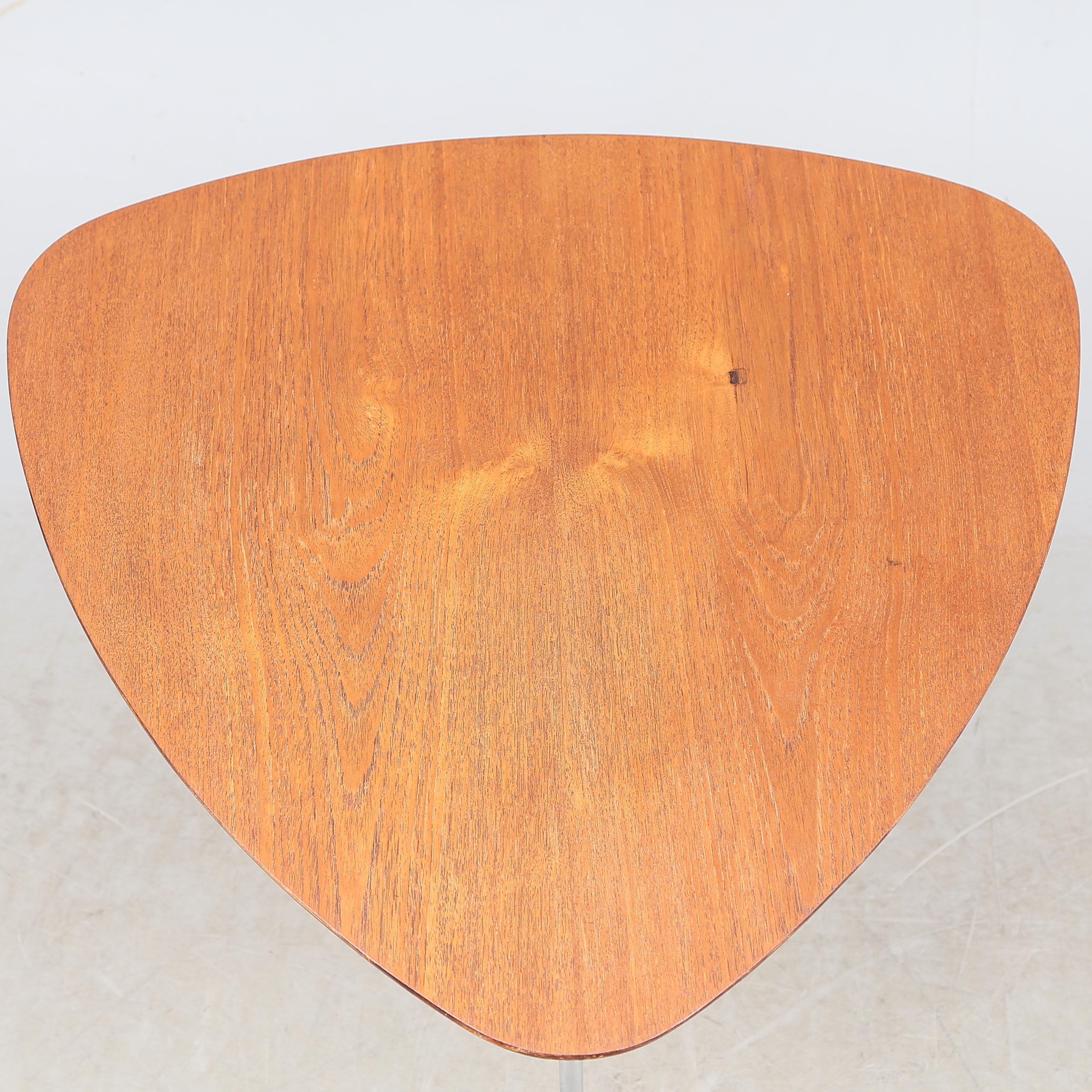 Scandinavian Modern Mid Century Egg Table by Arne Jacobsen For Sale