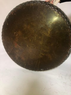 Midcentury Egyptian Brass Tray