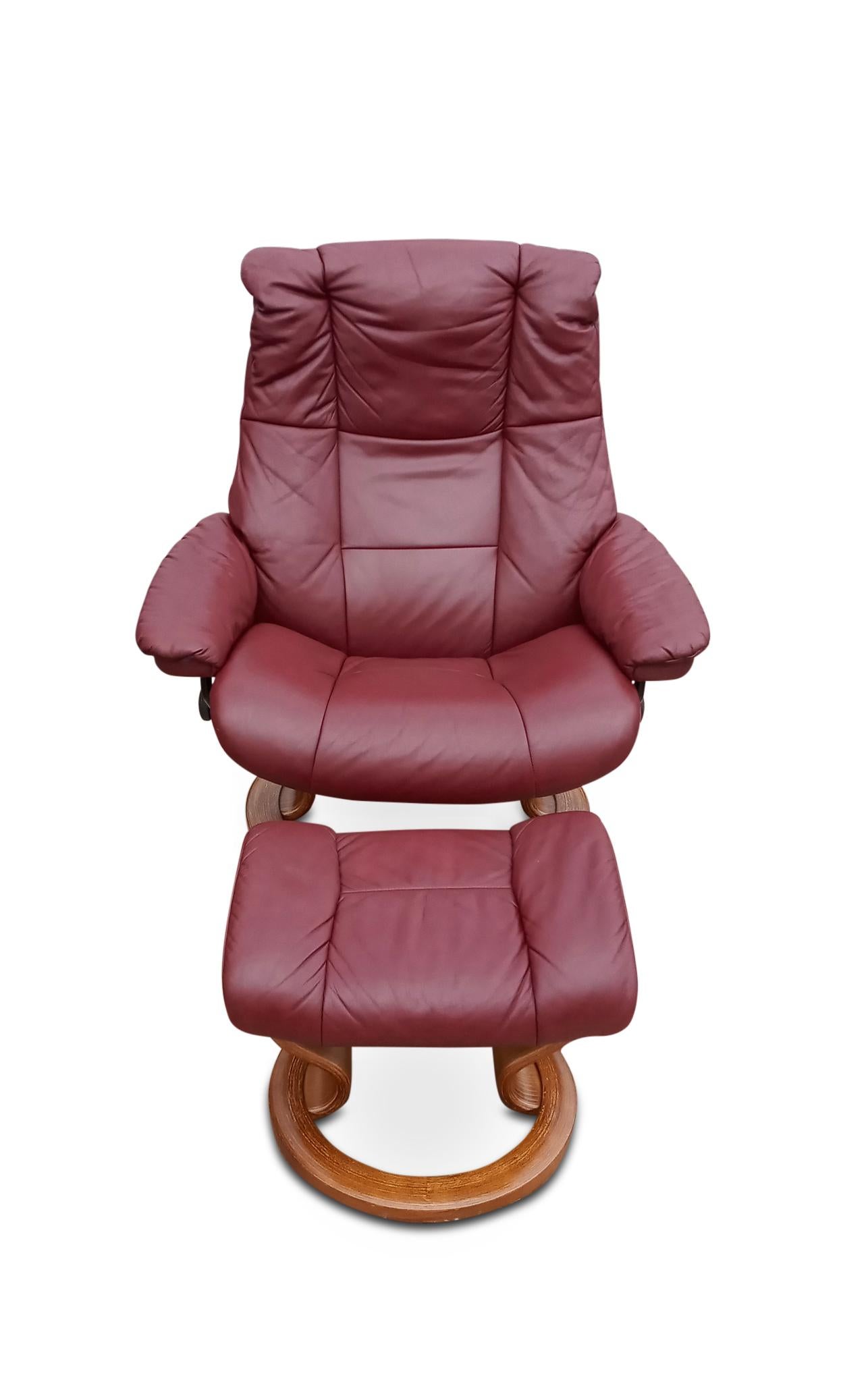 burgundy leather recliner chairs