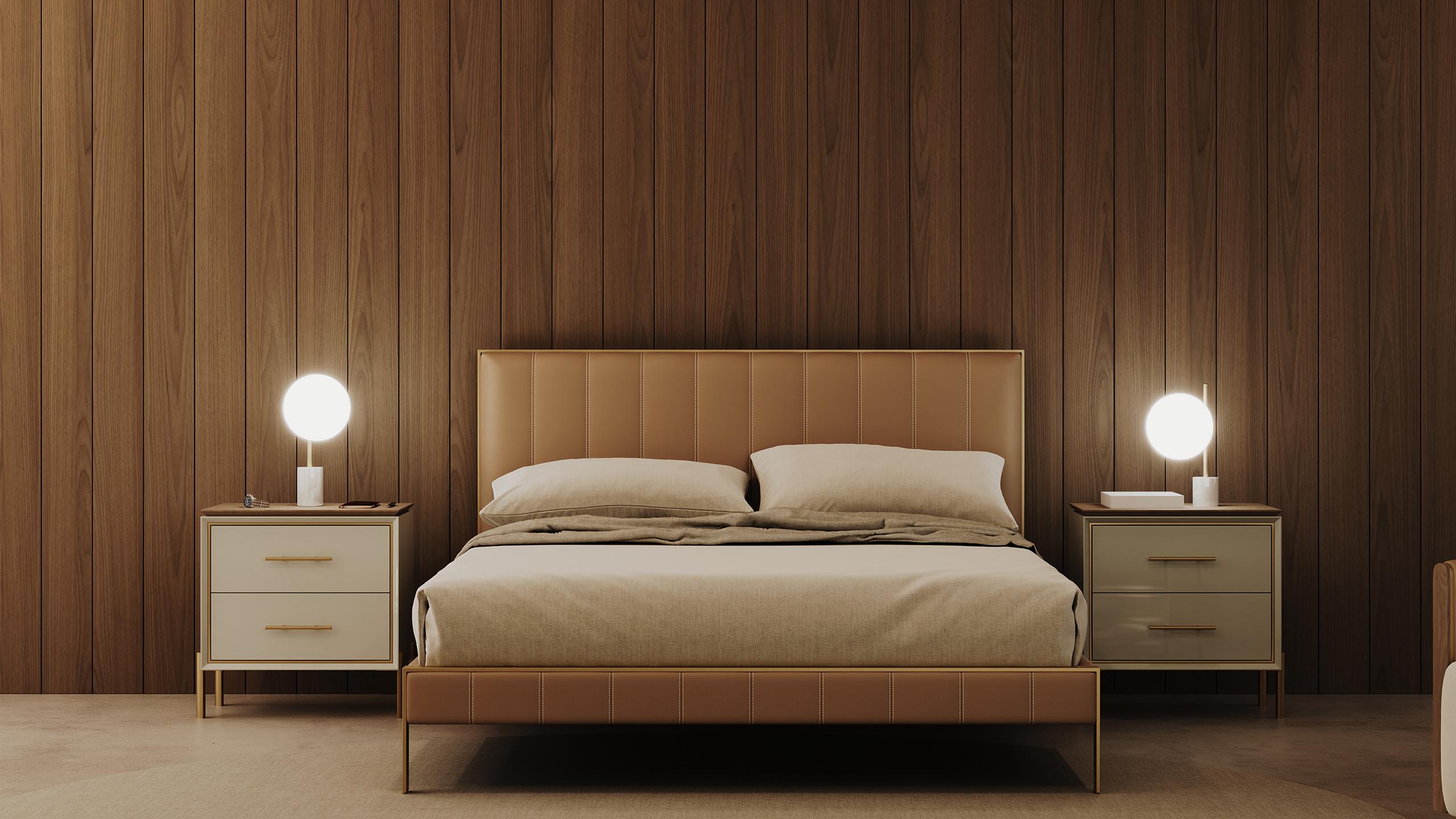 Mid-Century Modern Lit Vantage élégant du milieu du siècle fait à la main par Elegra Home en vente