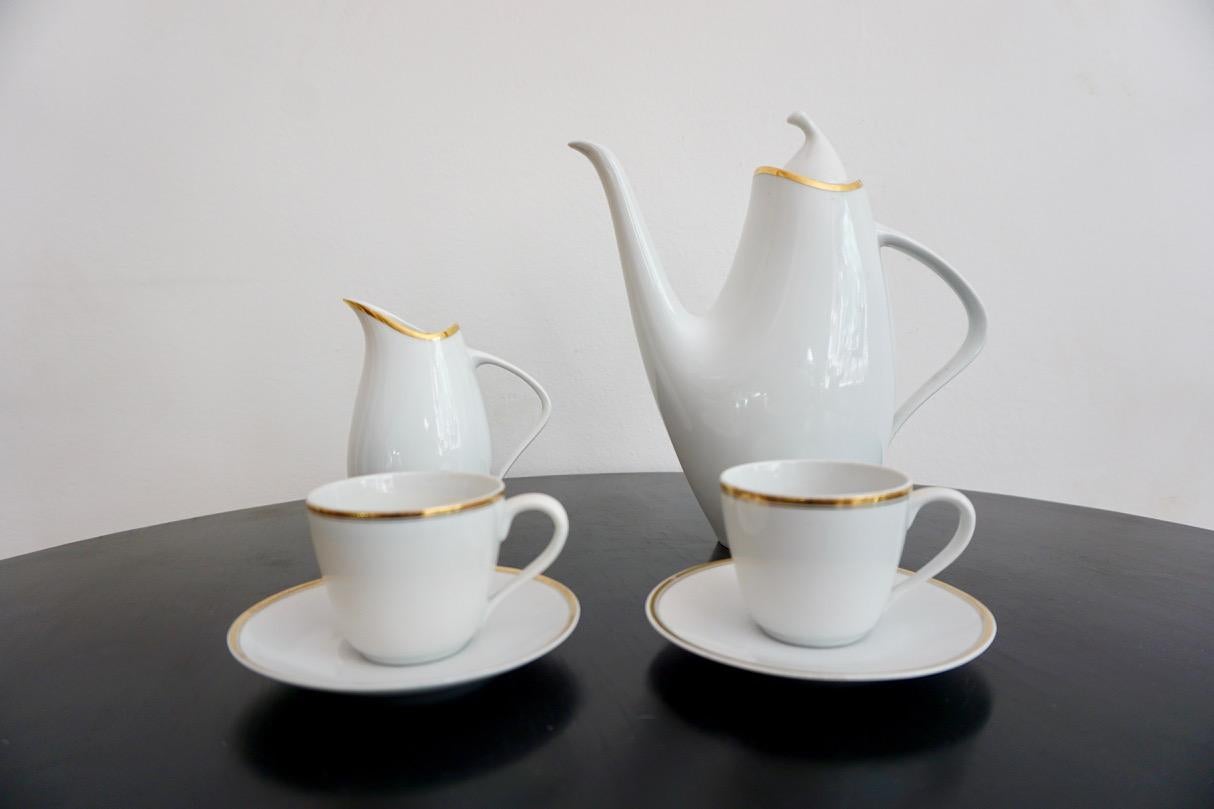 Midcentury Elka Coffee Set by Jaroslav Ježek for Pirkenhammer, 1958 For Sale 1