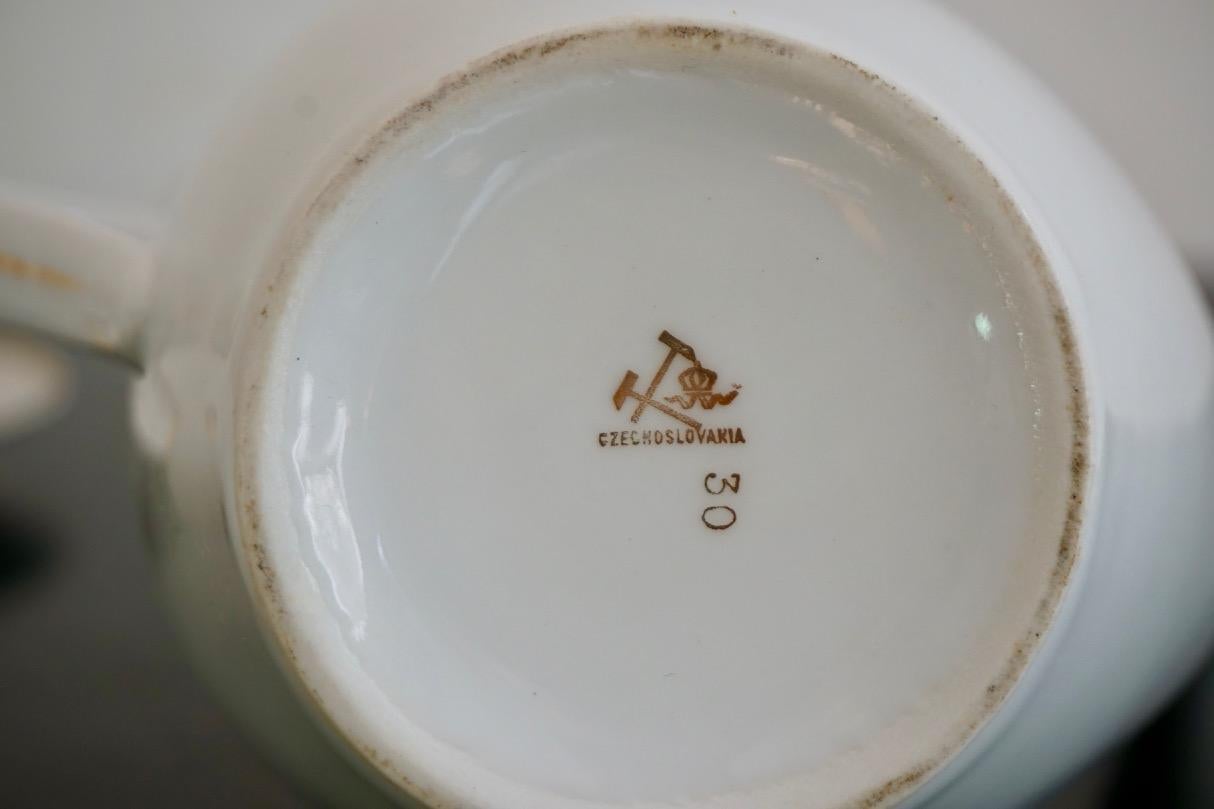 Midcentury Elka Coffee Set by Jaroslav Ježek for Pirkenhammer, 1958 For Sale 4