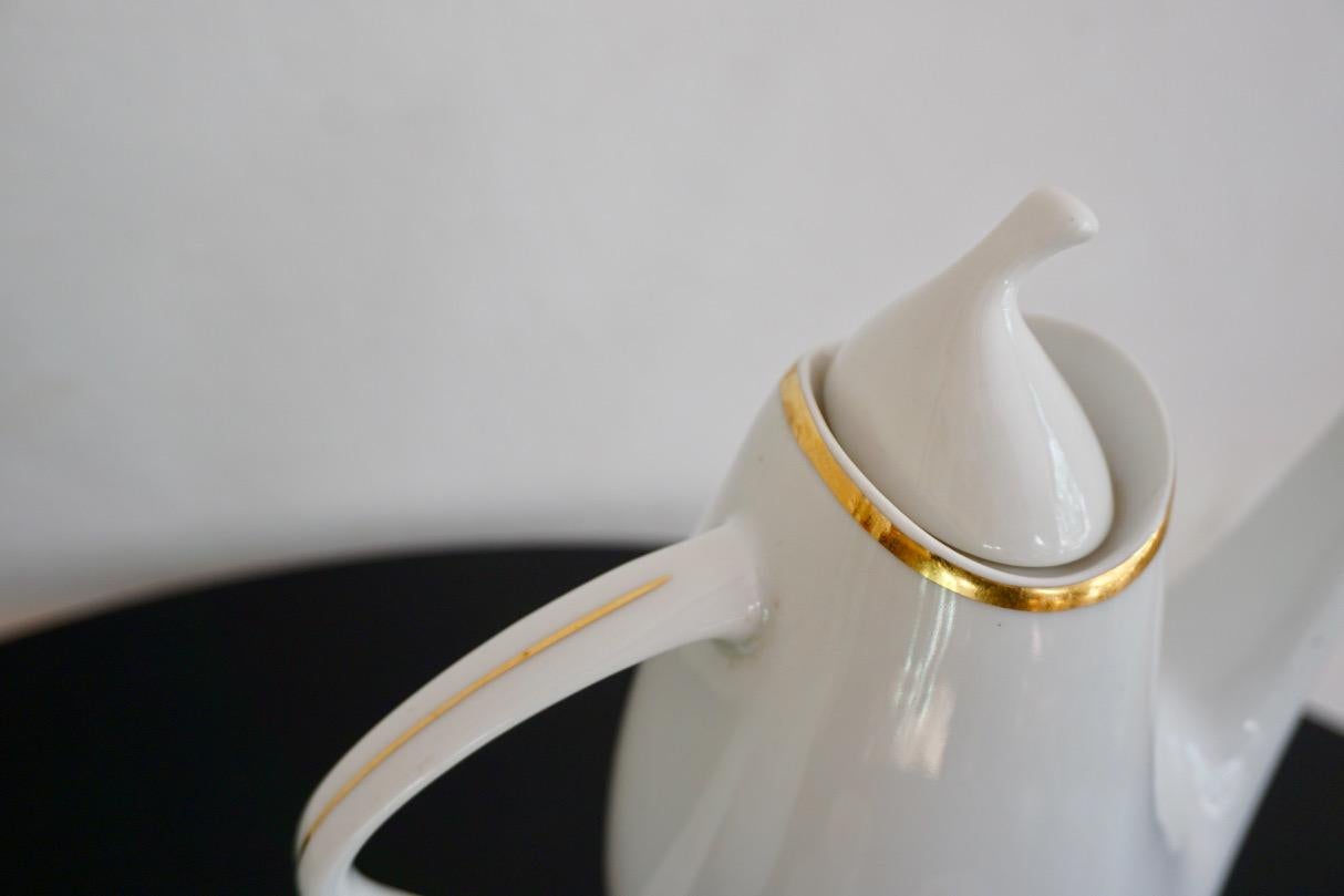 Midcentury Elka Coffee Set by Jaroslav Ježek for Pirkenhammer, 1958 In Fair Condition For Sale In  Budapest, HU