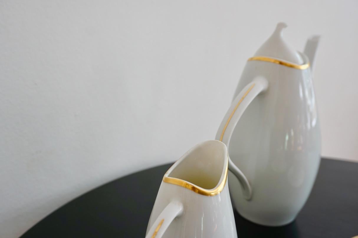 Mid-20th Century Midcentury Elka Coffee Set by Jaroslav Ježek for Pirkenhammer, 1958 For Sale