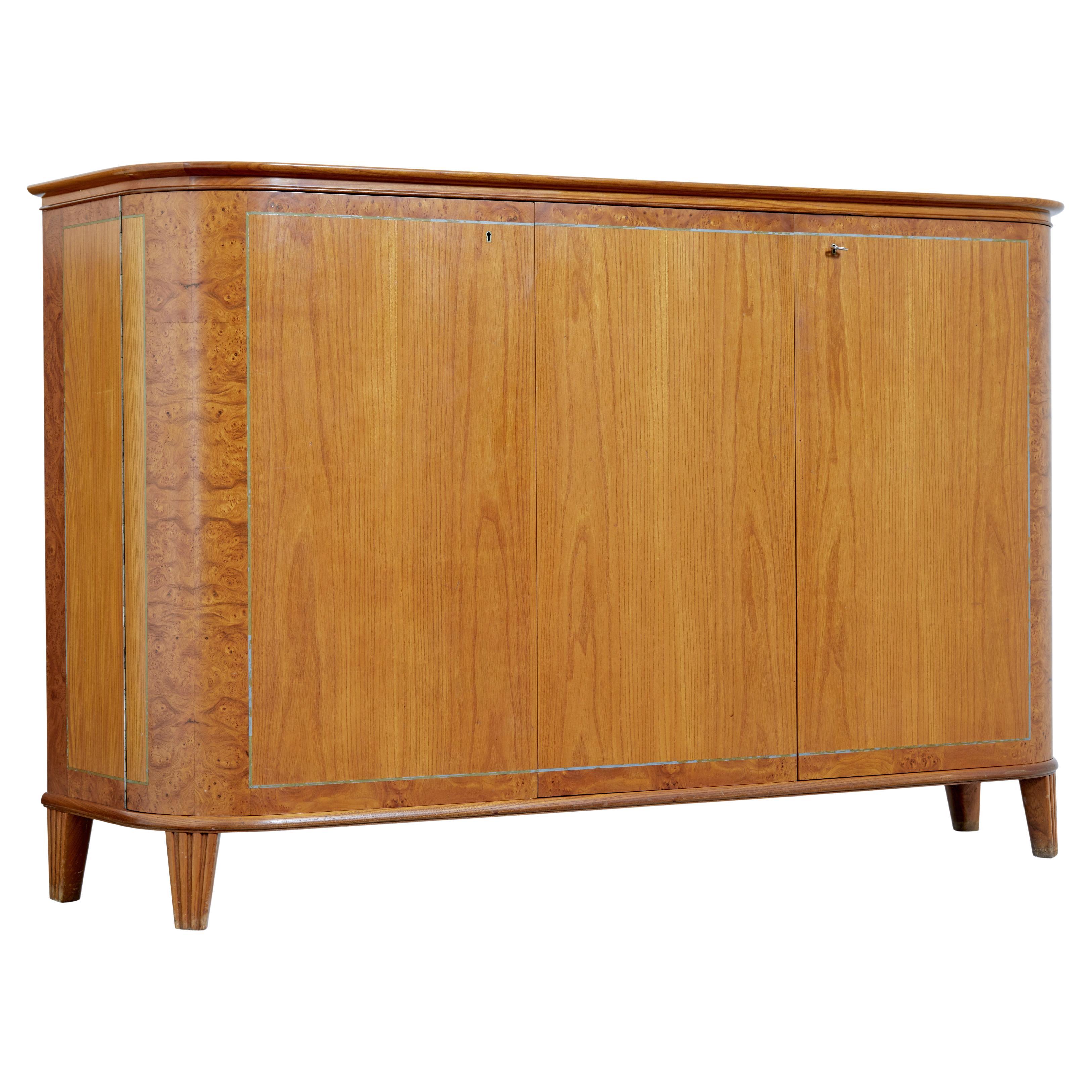 Mid Century Elm Sideboard by Thysells Mobler