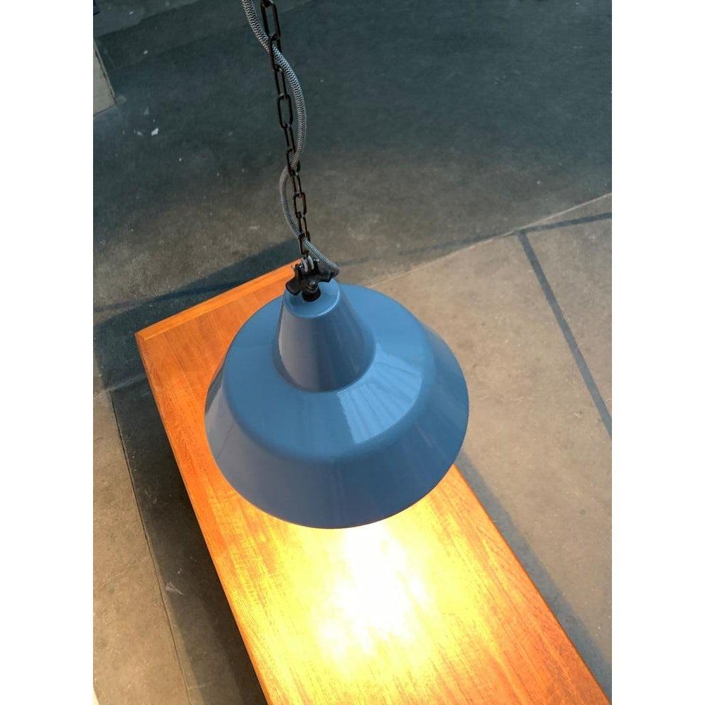Lampada a sospensione di metà secolo di Emaille Workshop, anni '60 in vendita 1
