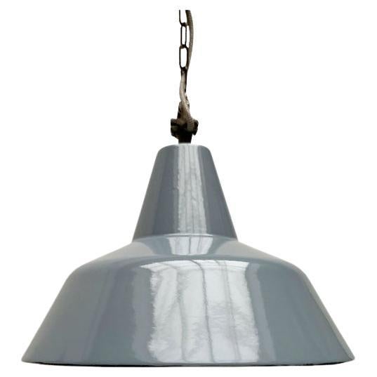 Mid-Century Emaille Workshop Pendant Lamp, 1960s