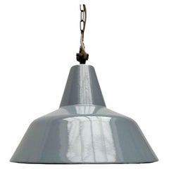 Mid-Century Emaille Workshop Pendant Lamp, 1960s