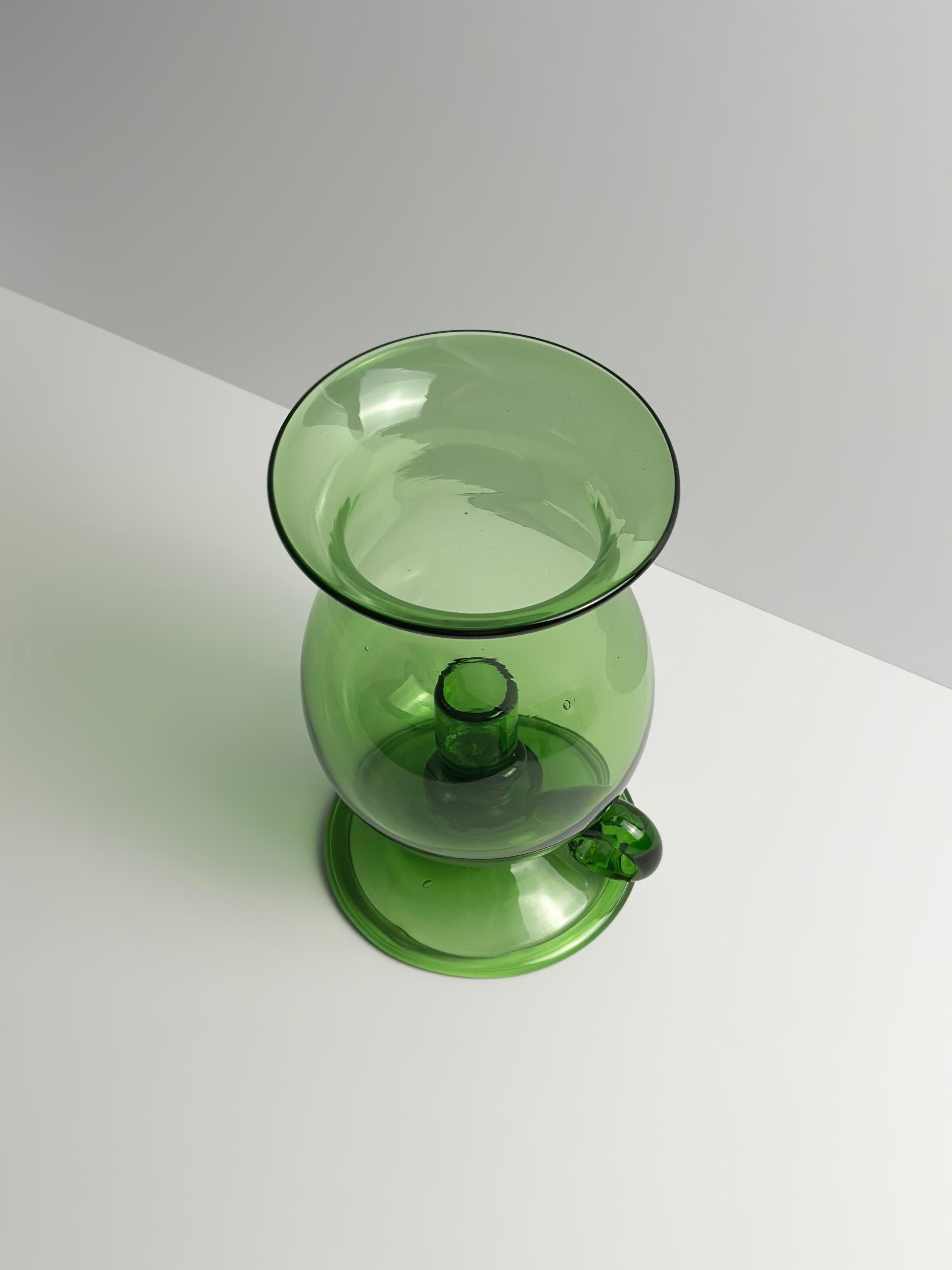 Lámpara Empoli de mediados de siglo, Italia, años 60 Vidrio en venta