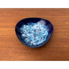 Mid-Century Enamel Metal Bowl, 1960s