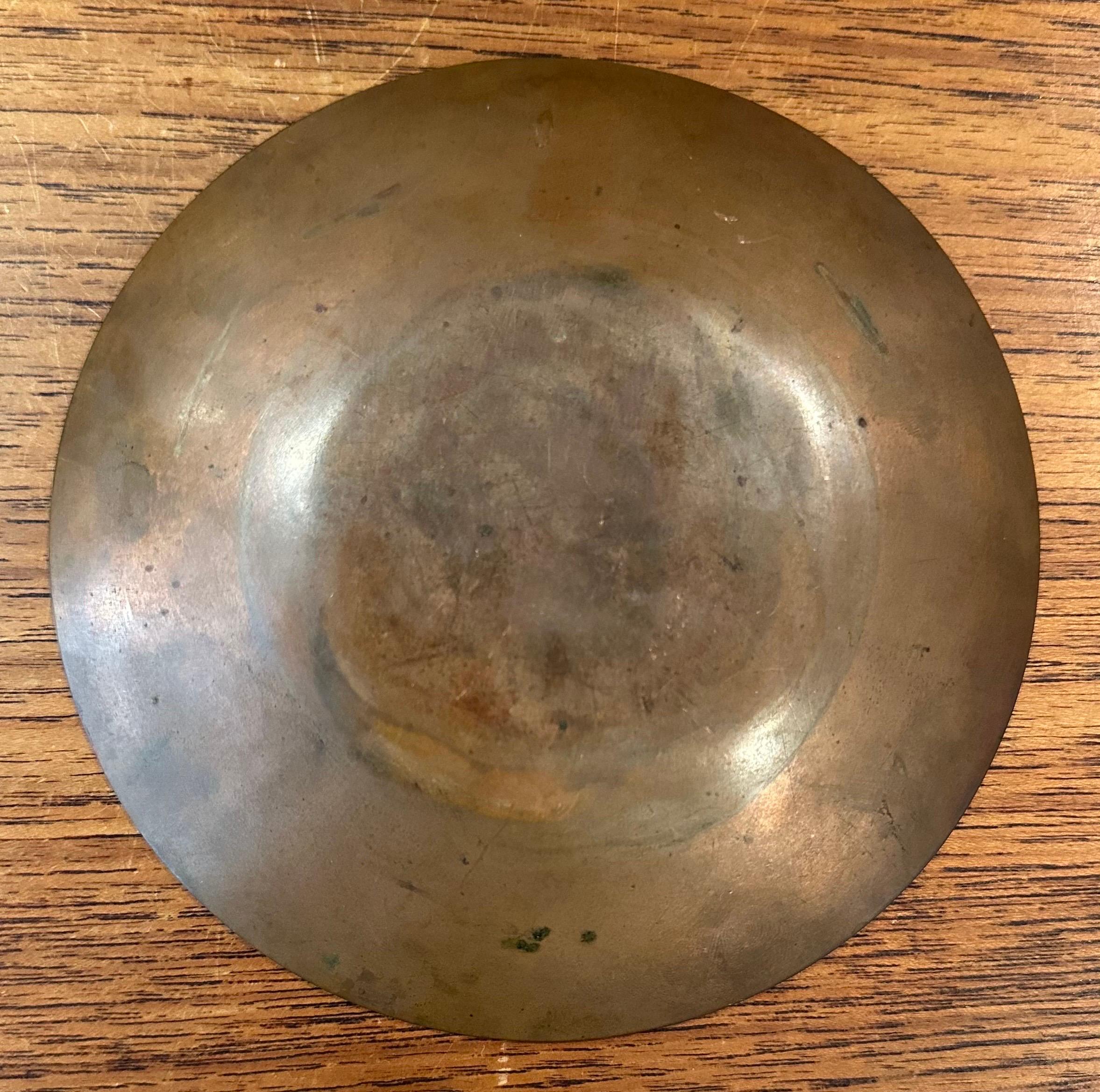 Émail du milieu du siècle sur plaque de cuivre en vente 2