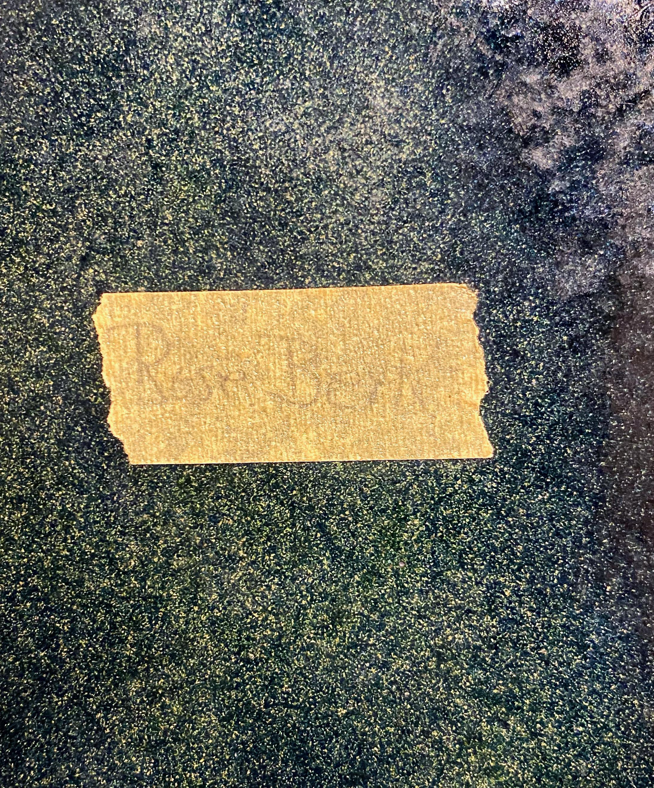 Mid-Century-Ablageschale aus Emaille auf Kupfer (20. Jahrhundert) im Angebot