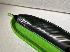 Mid century enameled ceramic