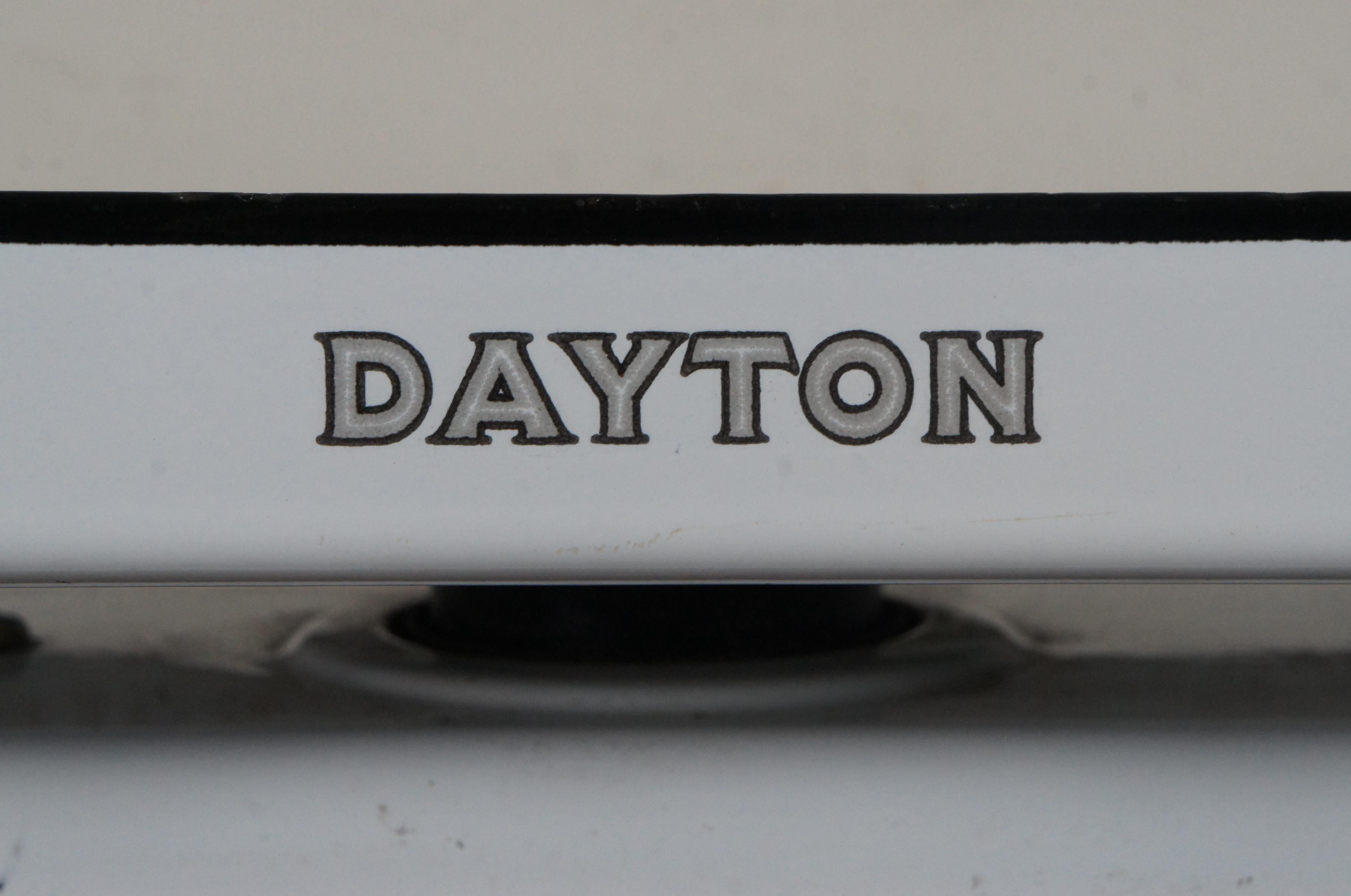 Mid Century Enameled Dayton Meat Scale Hobart Mfg Co Butcher Deli For Sale 2