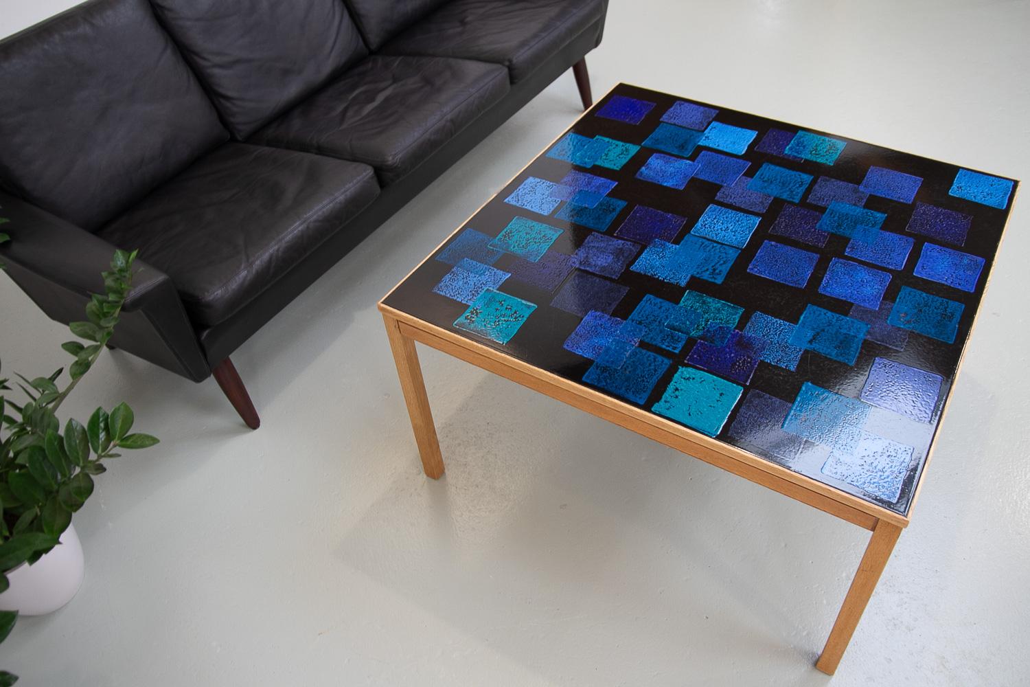 Table basse en Oak Oak émaillé du milieu du siècle par Törneman pour NK Sweden, années 1960. en vente 10