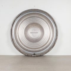 Mid-Century Enameled Oldsmobile Hubcap, c.1950