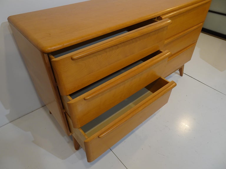 MidCentury Encore Dresser Chest in Champagne by Heywood Wakefield at 1stDibs