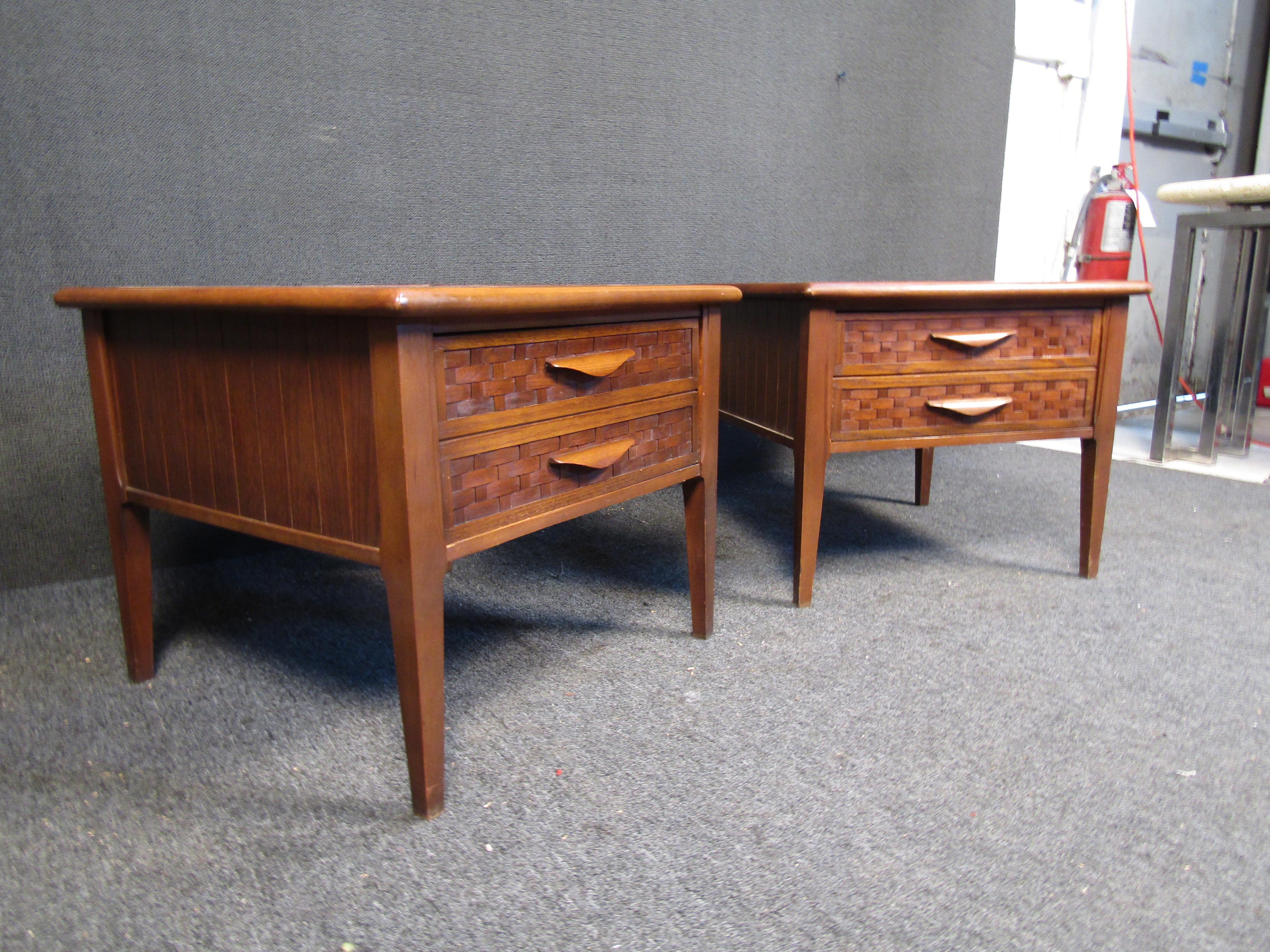 Mid-Century End Tables by Lane In Good Condition In Brooklyn, NY