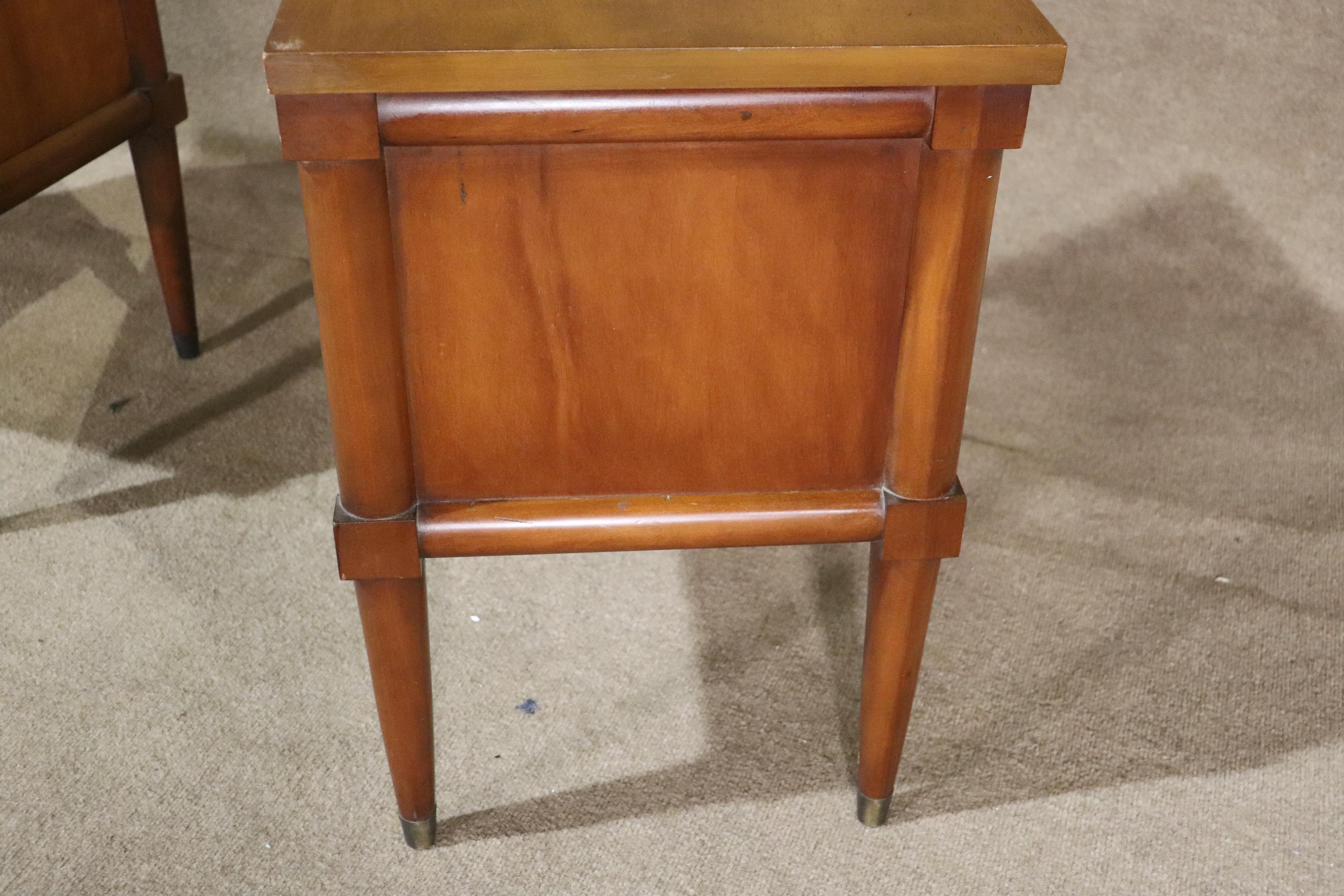 Mid-Century End Tables by White Furniture For Sale 4