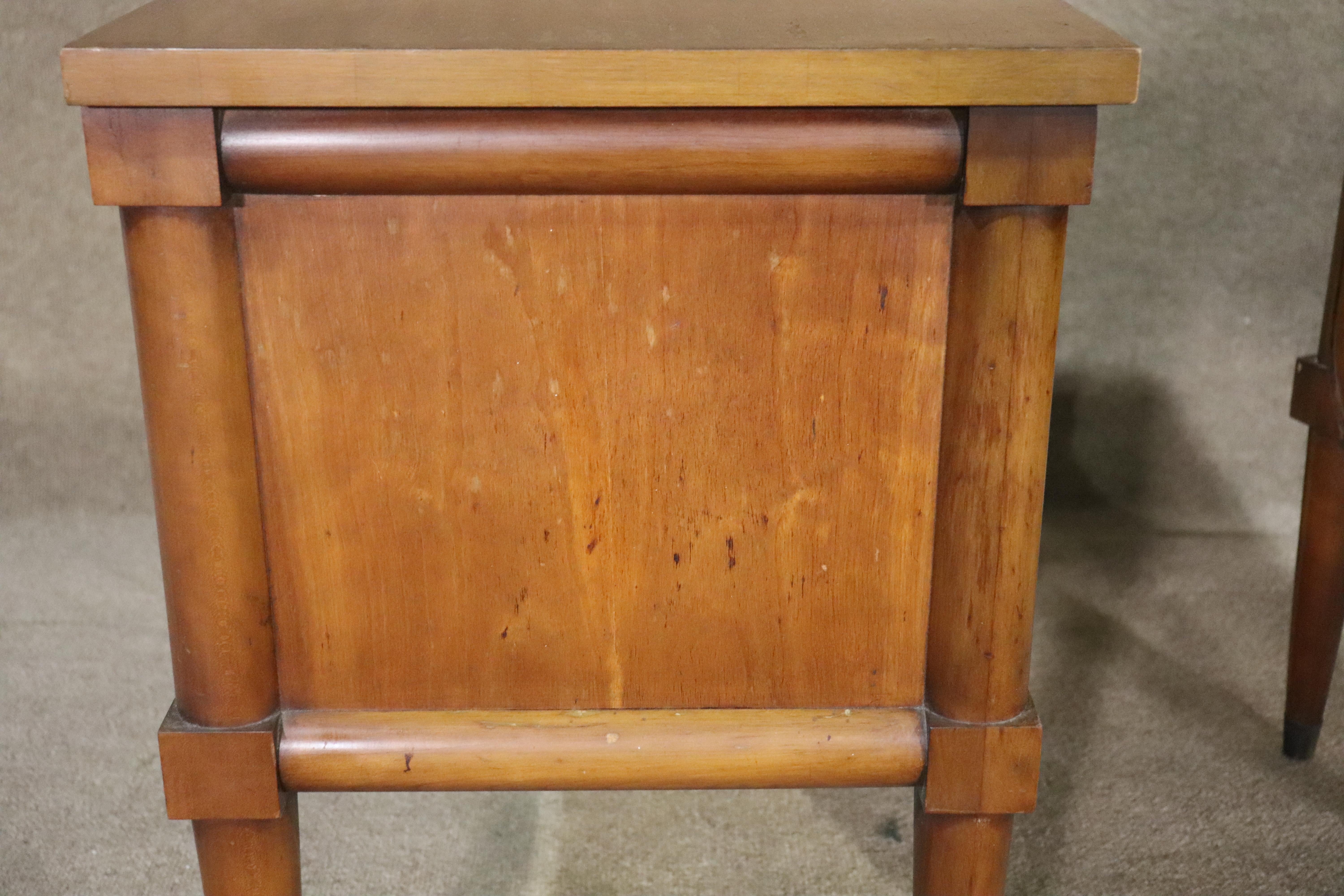 Mid-Century End Tables by White Furniture For Sale 2