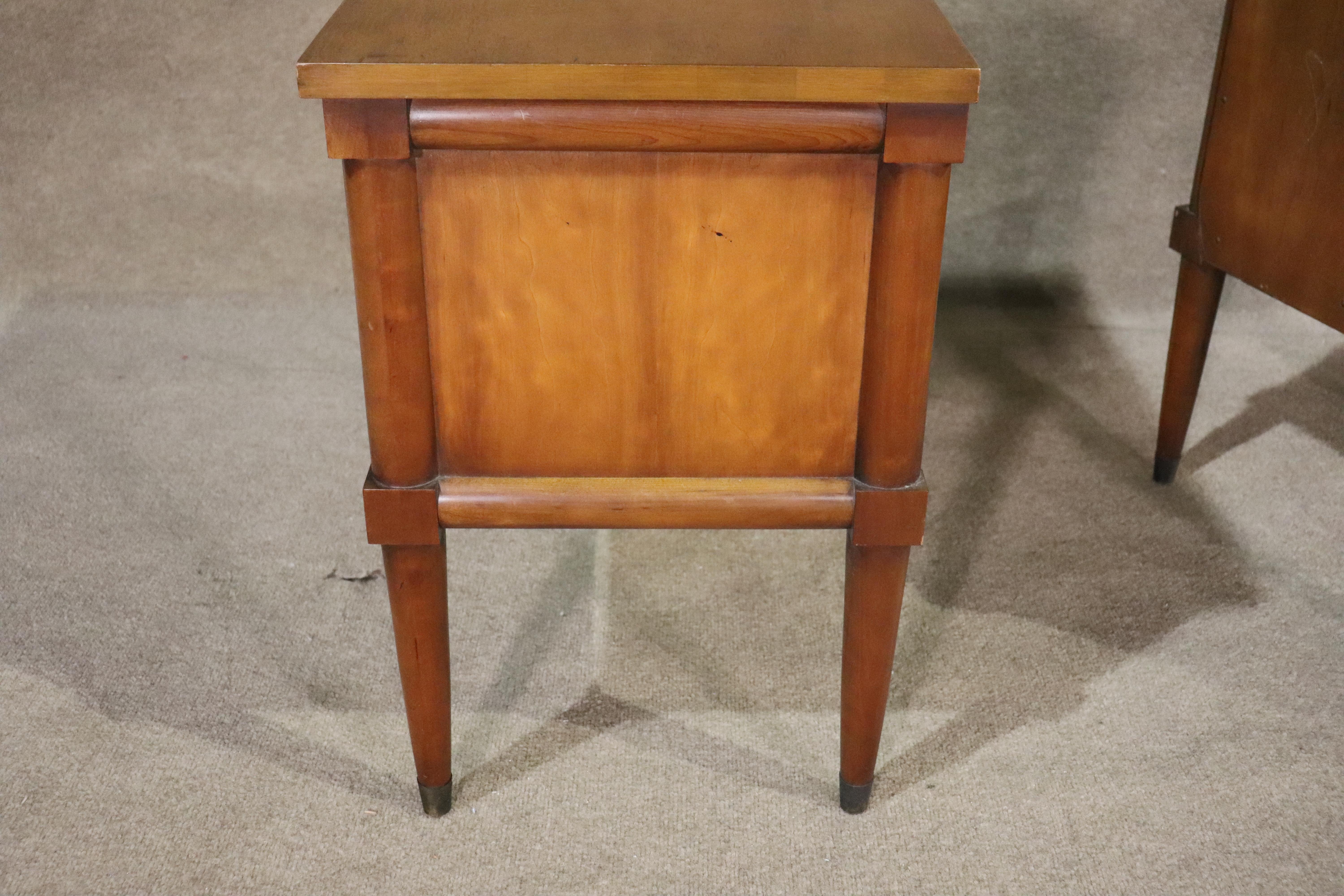 Mid-Century End Tables by White Furniture For Sale 3