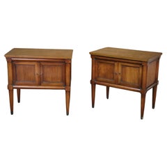 Retro Mid-Century End Tables by White Furniture