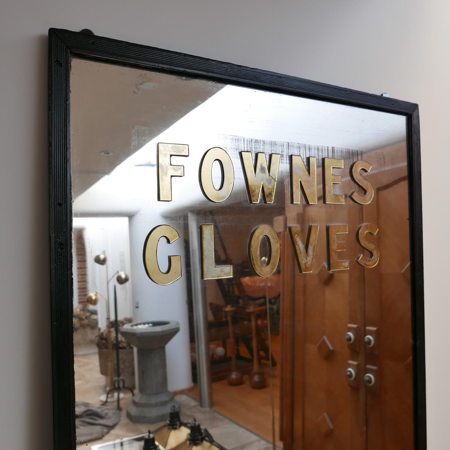 20th Century Mid-Century English Advertising Floor or Wall Mirror For Sale